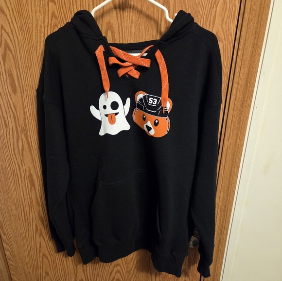 J. America Other - J. America Philadelphia Flyers Hooded Sweatshirt Sz Large Men's NHL
